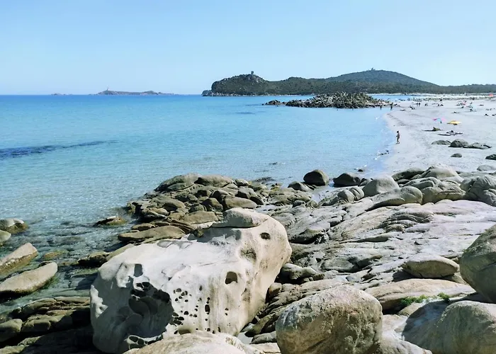 Casa Serenas, A 5 Minuti Dal Mare Con Parcheggio, Clima E Tutto Il Necessario Per La Tua In Relax Apartman Castiadas